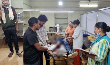 नगर पालिका के सहायक राजस्व निरीक्षक की बाइक को अज्ञात वाहन ने मारी जोरदार टक्कर, हालत नाजुक; किया रेफर, जांच में जुटी पुलिस