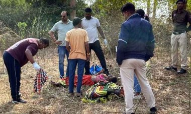 संदिग्ध हालत में मिला महिला का शव, नदी किनारे रात भर पहरा देती रही पुलिस; सुबह गले में बंधी दिखी रस्सी और साड़ी, हत्या की आशंका