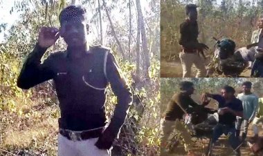 नर्सरी में गर्लफ्रेंड के साथ रंगरेलियां मनाते वीडियो वायरल, युवकों ने वर्दी पहने वन आरक्षक से लगवाए ठुमके, फॉरेस्ट गार्ड से मारपीट, बुधराम सस्पेंड
