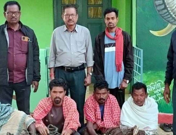 उदंती-सीतानदी टाइगर रिज़र्व में शिकार की साजिश नाकाम,ओडिशा से आए 4 आरोपी गिरफ्तार, 178 फंदे जब्त, 3 फरार; तलाश जारी
