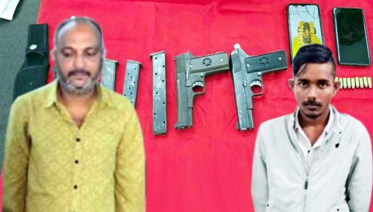 नशा और नाजायज हथियारों के अंतर्राज्यीय नेटवर्क पर पुलिस का एक्शन, नशीली टेबलेट और ऑटोमेटिक पिस्टल के साथ दो आरोपी गिरफ्तार