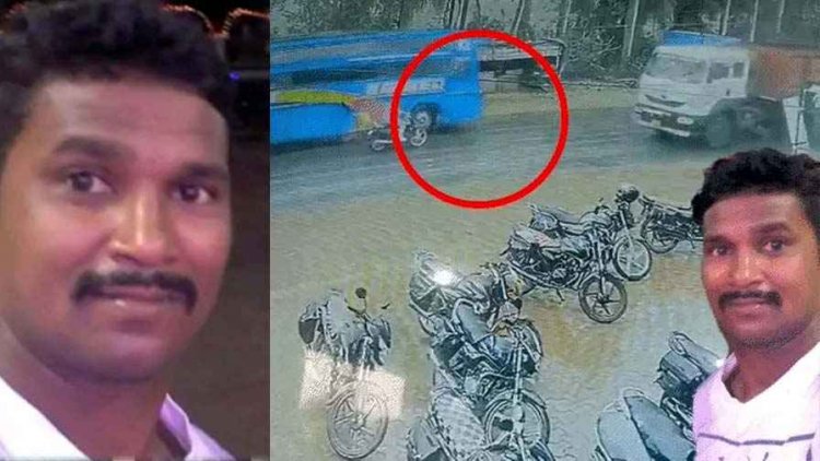 बस को ओवरटेक के चक्कर में वारंट लेकर जा रहे कॉन्स्टेबल की दर्दनाक मौत, सीने से गुजरा पहिया, टूटी पसलियां, नहीं रहा घर का इकलौता सहारा