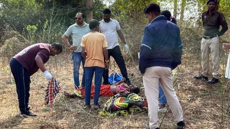 संदिग्ध हालत में मिला महिला का शव, नदी किनारे रात भर पहरा देती रही पुलिस; सुबह गले में बंधी दिखी रस्सी और साड़ी, हत्या की आशंका