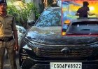 वायरल वीडियो पर रायपुर पुलिस की कार्यवाही, सनरुफ से गुब्बारे फेंकने वाले वाहन चालक पर केस दर्ज, रईसजादों की कार टाटा हैरियर जप्त