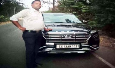 युवती को क्रेटा कार में जबरन बिठाकर ले जाने की खबर वायरल, आरक्षक ने वाहन के सामने बाइक लगाकर रोका, सिपाही को ईनाम देने की घोषणा