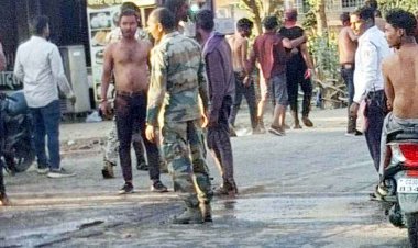 डीजे पर डांस करते भिड़े युवकों के दो गुट, होली पर तनाव का माहौल, मौके पर पहुंची पुलिस बल ने संभाला मोर्चा, नशा बनी विवाद की वजह?