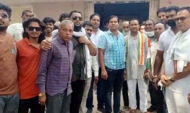 भाजपा नेता के खेत में उगी चुनावी जड़ी बूटी, गरियाबंद कांग्रेस ने फूंका पुतला, जिला अध्यक्ष बोले- सरकार का संरक्षण-इस्तीफा दे गृह मंत्री