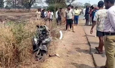 नशे में धुत चालक की लापरवाही, तेज रफ्तार क्रूजर ने बाइक और स्कूटी को मारी जोरदार टक्कर, एक की मौके पर मौत, दो युवती समेत तीन घायल