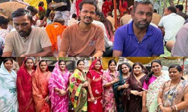 रामनवमी पर निकली शोभायात्रा में हजारो श्रद्धालु शामिल, ज्योत-ज्वारा का हुआ विसर्जन, महाआरती में उमड़ा श्रद्धा का सैलाब, युवा मंच ने खिलाया महाभंडारा