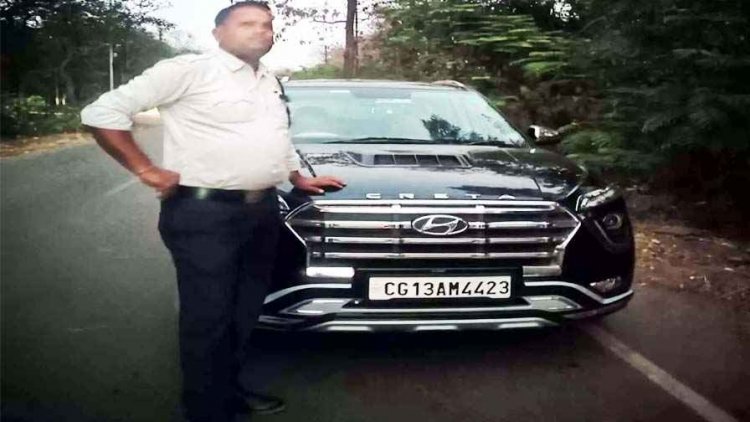 युवती को क्रेटा कार में जबरन बिठाकर ले जाने की खबर वायरल, आरक्षक ने वाहन के सामने बाइक लगाकर रोका, सिपाही को ईनाम देने की घोषणा