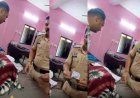 थाने में रिश्वत ले रहे पुलिस कर्मी कैमरे में हो गए कैद, HD वीडियो वायरल होने के बाद मचा हड़कंप, SP ने सब इंस्पेक्टर और सिपाही को किया सस्पेंड