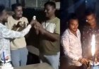 कॉन्स्टेबल ने किया ड्रग्स केस में अरेस्ट किये गए जिलाबदर का बर्थडे सेलिब्रेट, मोहल्ले में केक काटकर खिलाया, वीडियो वायरल होने के बाद SSP ने किया सस्पेंड