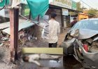 भीषण सड़क हादसा, तेज रफ्तार कार दुकान में घुसी, 13 वर्षीय नाबालिग की मौके पर  दर्दनाक मौत, दो किशोर घायल, हादसे का CCTV फुटेज आया सामने