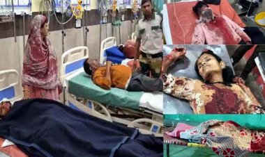 अवैध संबंध के शक में परिवार पर तलवारों से हमला, महिला की आंख निकालकर हत्या, 7 घायल, पोती बोली- तलवार से गाय-बकरी की तरह काटा, गांव में तनाव का माहौल
