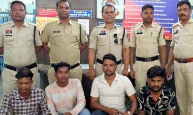 दुकान जा रही महिला से गैंगरेप, रास्ता रोककर पति की लात-घूसों से पिटाई, फिर पत्नी से दुष्कर्म; 4 दरिंदे गिरफ्तार, 1 आरोपी फरार, तलाश जारी