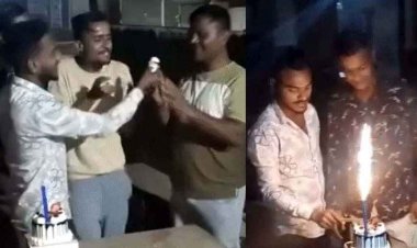 कॉन्स्टेबल ने किया ड्रग्स केस में अरेस्ट किये गए जिलाबदर का बर्थडे सेलिब्रेट, मोहल्ले में केक काटकर खिलाया, वीडियो वायरल होने के बाद SSP ने किया सस्पेंड