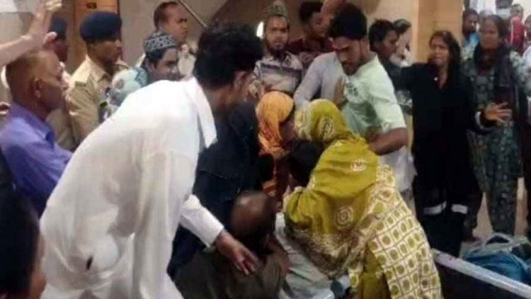 महिला ने फांसी पर झूलकर किया खुदकुशी प्रयास, इलाज के दौरान ससुराल और मायके वालों में जमकर मारपीट, हॉस्पिटल में चले लात-घूंसे, पुलिस बल तैनात