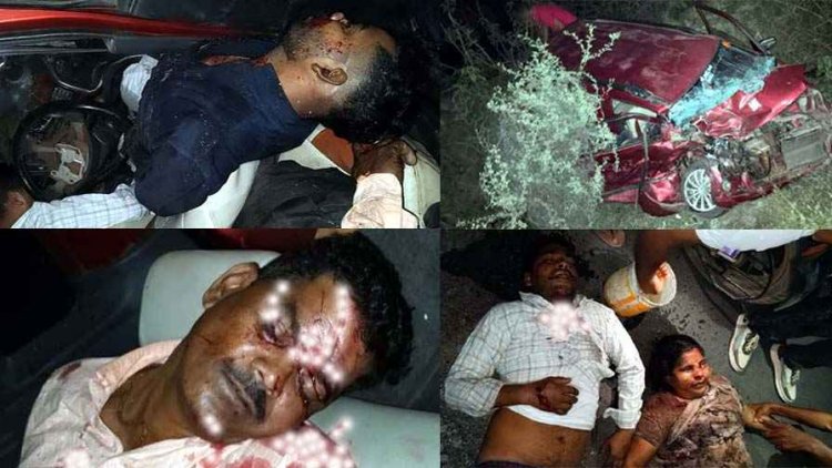 बोलेरो और वैगनआर में जोरदार टक्कर, छठी कार्यक्रम से लौट रहे बाप-बेटे की मौके पर ही दर्दनाक मौत, पत्नी और भांजा घायल, मातम में बदली खुशियां