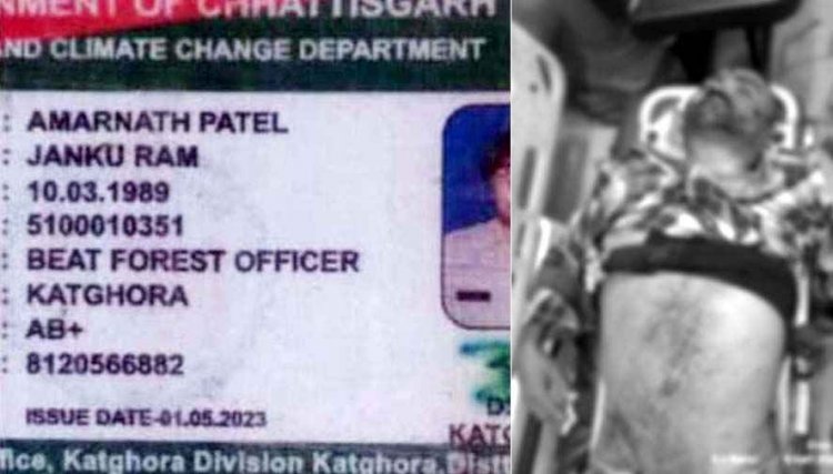 तेज रफ्तार का कहर, अनियंत्रित होकर डिवाइडर से टकराई बाइक, फॉरेस्ट कर्मी की मौके पर दर्दनाक मौत, साथी गंभीर घायल, हेलमेट नहीं पहनना पड़ा महंगा