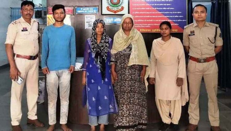 काम दिलाने के बहाने नाबालिग लड़की की सौदेबाजी, डेढ़ लाख में कराई जबरन शादी, सेक्स कारोबार में धकेला, खरीदार समेत 5 आरोपी गिरफ्तार, एक फरार