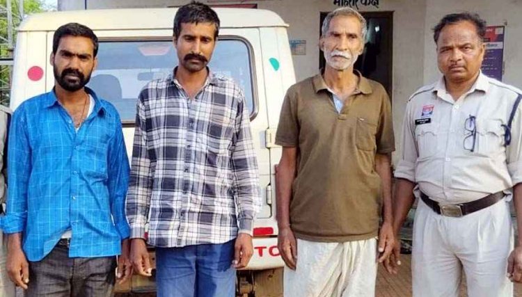 सरकारी जमीन विवाद बना खूनी संघर्ष, बाप-बेटों ने खलिहान में काम कर रहे परिवार पर लाठी-डंडों से किया जानलेवा हमला, कई लोग घायल, तीन आरोपी गिरफ्तार