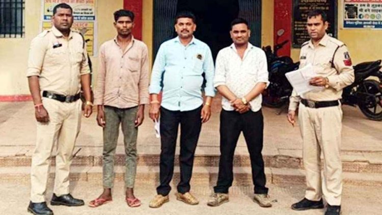 थाने में जप्त रेत से भरी 16 चक्का ट्रक चोरी, महकमे में मचा हड़कंप, पुलिस की त्वरित कार्रवाई, 3 आरोपियों को गिरफ्तार कर पहुंचाया जेल, वाहन बरामद