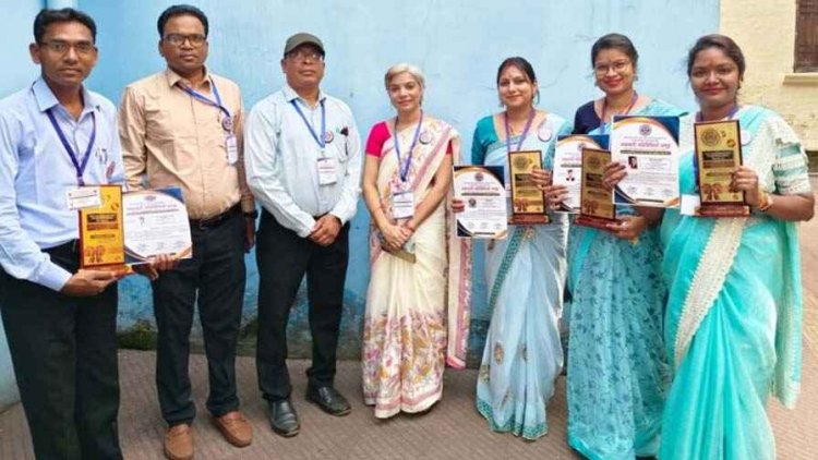 रायपुर में शिक्षा का महाकुंभ: 160 नवाचारी शिक्षक सम्मानित, गरियाबंद के 7 गुरुओं ने लहराया परचम, हजारों दावेदारों में चुने गए “शिक्षा रत्न”