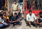 चरने गए मवेशियों की चोरी, CCTV बना गवाह, तामेश्वर और समीर समेत 5 आरोपी गिरफ्तार होकर पहुंचे सलाखों के पीछे, तीन गाय और एक भैंस बरामद