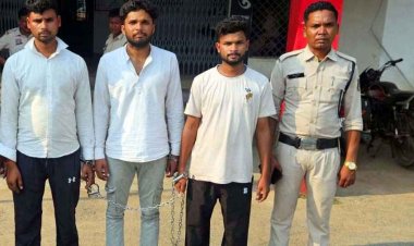 धान के पैसों को लेकर युवक का फिल्मी स्टाइल में अपहरण, स्कॉर्पियो से ले गए झारखंड, छत्तीसगढ़ पुलिस ने 24 घंटे के भीतर छुड़ाया सकुशल, 3 आराेपी गिरफ्तार
