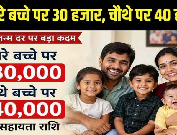मुख्यमंत्री ने जनसंख्या बढ़ाने के लिए कैश ऑफर का किया बड़ा ऐलान, तीसरा बच्चा पैदा होने पर 30 हजार और चौथा होने पर 40 हजार फौरन देगी सरकार