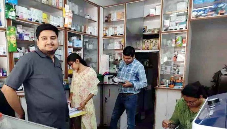 प्रदेश में स्वास्थ्य केन्द्रों, मिड-डे-मील और हॉस्पिटल कैंटीन का निरीक्षण, इधर मेडिकल दुकानों में प्रशासन की दबिश, तीन फर्मों को कारण बताओं नोटिस जारी