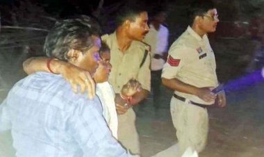 नेशनल हाईवे पर भीषण सड़क हादसा, खड़े ट्रैक्टर से टकराई मालवाहक गाड़ी, महिला और बच्चे समेत 8 लोग घायल, मची अफरा-तफरी, जांच में जुटी पुलिस