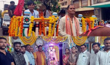 श्री सत्यनारायण महाप्रभु जी का 77वां मूर्ति स्थापना दिवस हर्षोल्लास के साथ मनाया गया, भव्य शोभायात्रा, भक्ति-कीर्तन और धार्मिक आयोजनों से गूंजा नगर