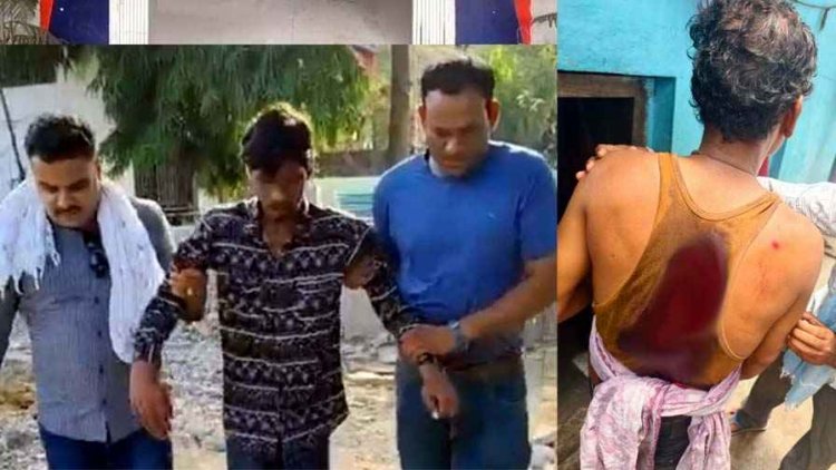 शादी से इंकार पर भड़का ब्वॉयफ्रेंड, नाबालिग गर्लफ्रेंड के पिता पर दिनदहाड़े चाकू से जानलेवा हमला, भागने के दौरान आशिक घायल, घटना CCTV में कैद