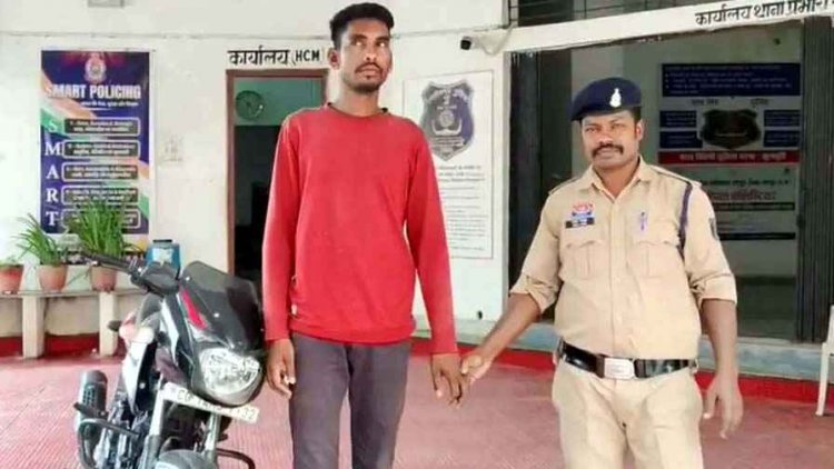 शादीशुदा युवक ने प्यार को कहा टाइमपास, थाना परिसर में गर्लफ्रेंड ने की खुदकुशी, आत्महत्या के लिए उकसाने के आरोप में आरोपी रविशंकर राम गिरफ्तार
