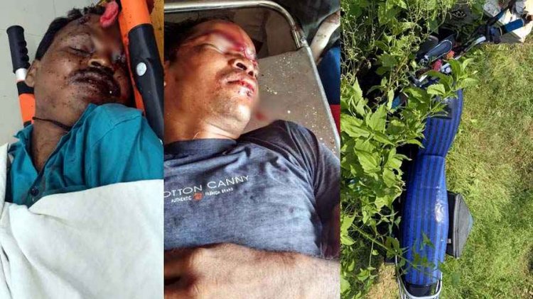 देवभोग में भीषण सड़क हादसा, सड़क किनारे लगे साइनबोर्ड से टकराई बाइक, चालक की मौके पर मौत, एक युवक घायल, हालत नाजुक, इलाज जारी