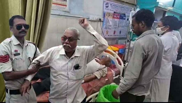 अवैध कब्जा हटाने के दौरान बवाल, आशियाना उजड़ते ही पीड़ित ने पिया जहर, गंभीर हालत में भर्ती, भेदभाव के सवाल, गांव में भड़का आक्रोश, आंदोलन की चेतावनी