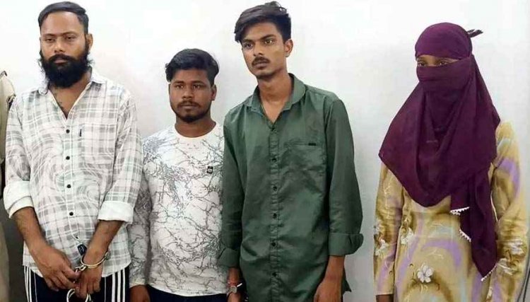 हनी ट्रैप और ब्लैकमेलिंग, सरपंच और बीडीसी पर फर्जी सामूहिक बलात्कार का आरोप, फिर तीन लाख की मांग, युवती समेत 5 आरोपी गिरफ्तार