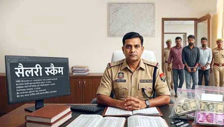 एसपी कार्यालय में करोड़ों के वेतन घोटाले का खुलासा, दो साल तक चली हेराफेरी, तीन कर्मचारी गिरफ्तार, महकमे में मचा हड़कंप, मामले की जांच जारी