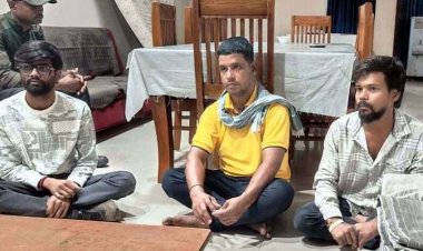 पाइथन की बेरहमी से हत्या, मुर्गी खाने पर अजगर काे कुल्हाड़ी से काट डाला, वीडियो वायरल होने के बाद तीन आरोपी गिरफ्तार, वन विभाग की बड़ी कार्रवाई