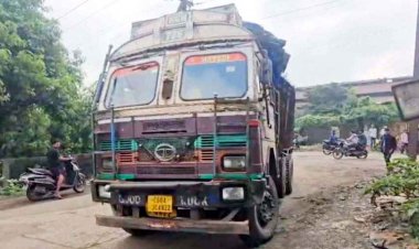 रायपुर में दर्दनाक हादसा, तेज रफ्तार ट्रक ने बेटी के साथ कंपनी जा रही स्कूटी सवार मां को मारी टक्कर, महिला की मौत, चालक फरार, तलाश में जुटी पुलिस