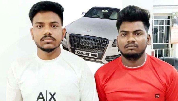 सेल्फ ड्राइव कार एक्सीडेंट के बाद नुकसान की भरपाई के नाम पर दो युवकों का अपहरण कर मांगे 2 लाख, दो आरोपी गिरफ्तार, 4 लग्जरी कारें जब्त