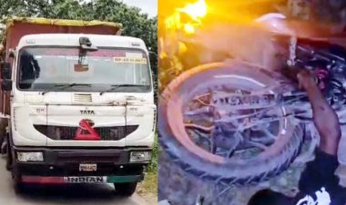बिना संकेतक अंधेरे में खड़ी ट्रेलर से टकराया तेज रफ्तार बाइक सवार, युवक की मौके पर दर्दनाक मौत, परिजनों में पसरा मातम, सड़क सुरक्षा पर उठे सवाल
