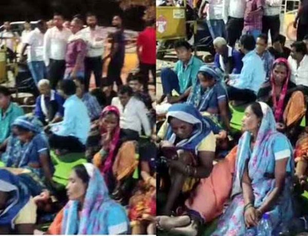 एक गिरफ्तारी से थाने में दंगल, सरपंच के खिलाफ अविश्वास प्रस्ताव पर भारी बवाल, ग्रामीणों ने घेरा थाना, ग्रामीणों संग कई घंटे धरने पर बैठे विधायक