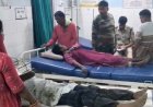 दशहरा महोत्सव देखकर लौट रहे ग्रामीणों के साथ हादसा, ट्रैक्टर पलटने से 12 ग्रामीण घायल, 4 की हालत गंभीर, मची चीख-पुकार, इलाज जारी
