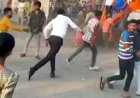 रायपुर में दुर्गा प्रतिमा-विसर्जन के दौरान दो पक्षों में मारपीट, हाथापाई के बीच पुलिस से भी उलझे लोग, वीडियो सोशल मीडिया पर जमकर वायरल