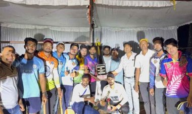 चैलेंजर कप का रोमांचक मुकाबला, आरंग ने नगरी को 1 रन से हराकर जीता खिताब, विजेता को 40 हजार व ट्रॉफी, उपविजेता 20000 और कप से सम्मानित