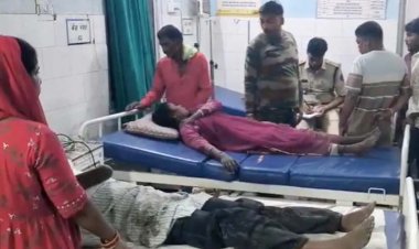 दशहरा महोत्सव देखकर लौट रहे ग्रामीणों के साथ हादसा, ट्रैक्टर पलटने से 12 ग्रामीण घायल, 4 की हालत गंभीर, मची चीख-पुकार, इलाज जारी