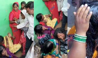 बच्चा चोर होने की अफवाह पर बवाल! 5 महिलाओं की लाठी-डंडों से पिटाई, भीड़ ने बाल खींचें, पैसे मांगने पर हुआ विवाद, वीडियो जमकर वायरल