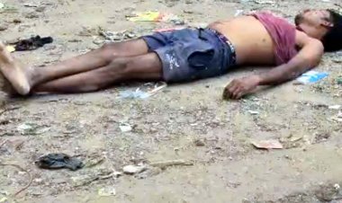 रात में पत्नी से विवाद, सुबह खून से लथपथ मिला युवक का शव, लाश मिलने से इलाके में दहशत का माहौल, जांच में जुटी पुलिस, PM रिपोर्ट का इन्तजार